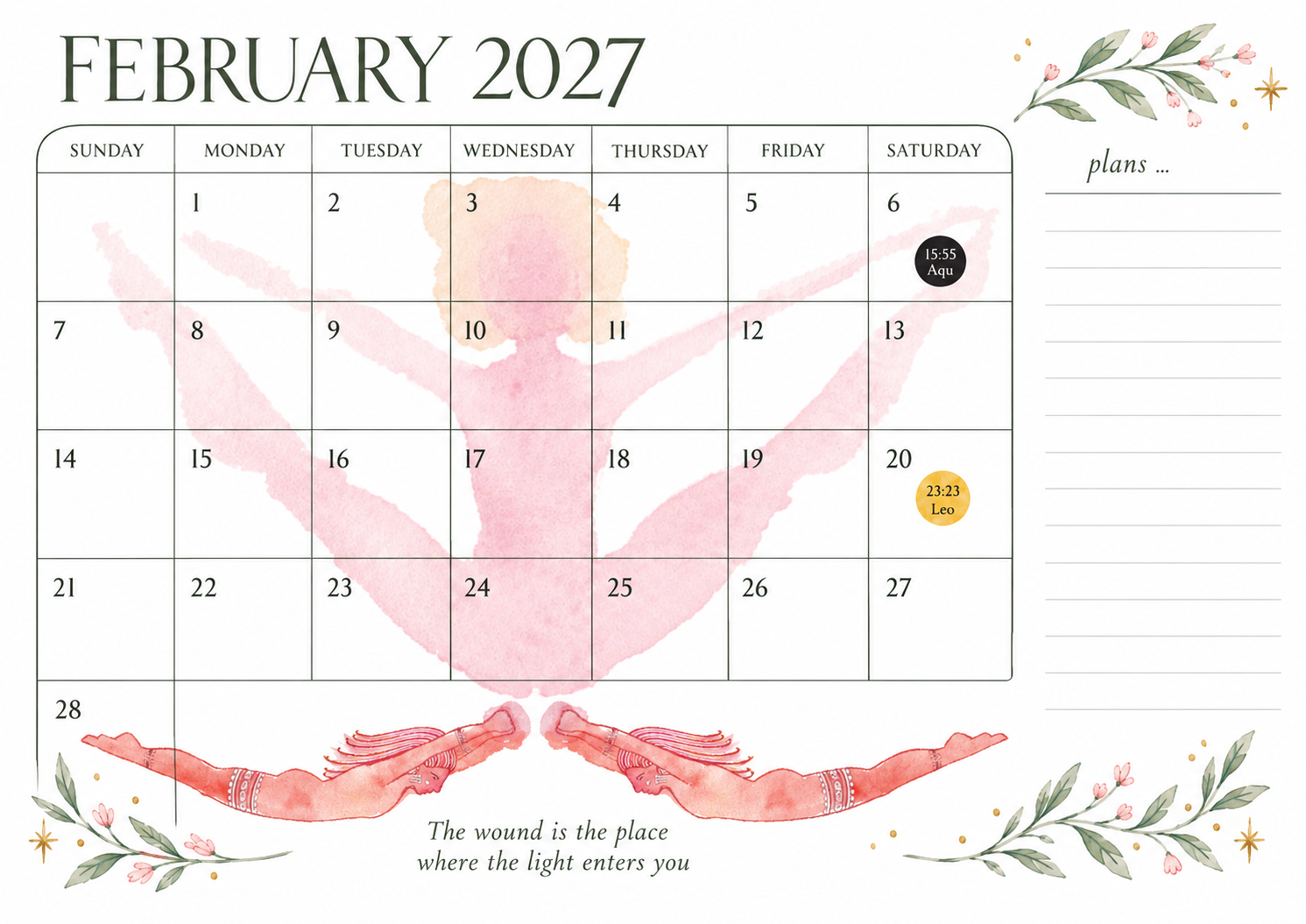 ✨ 2027 Moon Calendar ✨ - Image 3