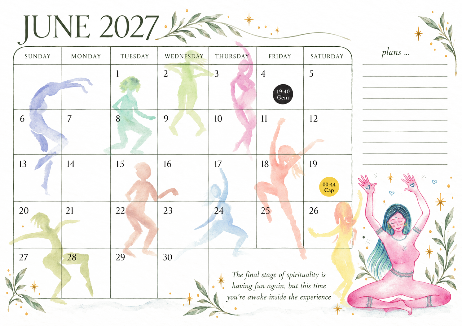 ✨ 2027 Moon Calendar ✨ - Image 4